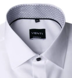 Venti Hemd 103412600/001 Modern Fit, Baumwolle, Weiß -hemdenverkauf 360591 norm2