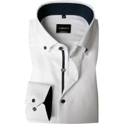 Venti Hemd 113644200/000 Modern Fit, Baumwolle, Weiß