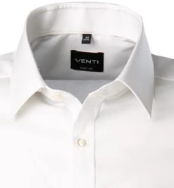 Venti Hemd 001930/002 Kurzarmhemd, Body Fit, Baumwolle, Creme, Ecru -hemdenverkauf 360608 norm2