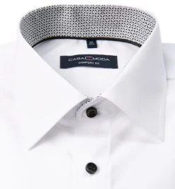 CasaModa Hemd 303425700/001 Comfort Fit, Baumwolle, Weiß -hemdenverkauf 360618 norm2
