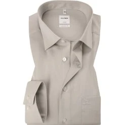 OLYMP Luxor Comfort Fit 5131/64/63 Hemd, Baumwolle, Silbergrau, Silber