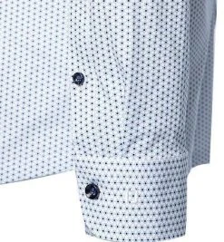 OLYMP No. Six Super Slim 2501/74/11 Hemd, Super Slim Fit, Jersey geruchshemmend, Hellblau-weiß gemustert, Bleu -hemdenverkauf 360746 norm3