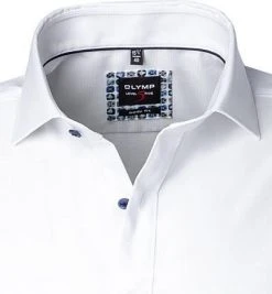 OLYMP Level Five Body Fit 2074/72/00 Kurzarmhemd, Baumwolle, Weiß 7 OLYMP Level Five Body Fit 2074/72/00 Kurzarmhemd, Baumwolle, Weiß -hemdenverkauf 360747 norm2