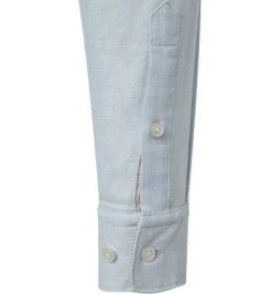 BOSS Hemd Ronni 50449144/452 Slim Fit, Leinen-Stretch, Bleu meliert, Hellblau -hemdenverkauf 361163 norm4