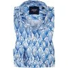 JOOP! Hemd Hanjo 30026350/430 Baumwolle, Capriblau-weiß gemustert, Blau