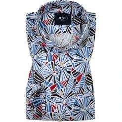 JOOP! Hemd Hanjo 30026358/420 Baumwolle, Blau gemustert, Blau