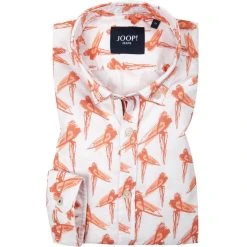 JOOP! Hemd Haven 30026333/630 Baumwolle, Lachs gemustert, Lachs