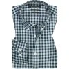 Marc O'Polo Hemd 121 7028 42140/B89 Shaped Fit, Popeline, Blau kariert, Hellblau