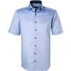 ETERNA Hemd 8100/C13K/12 Kurzarmhemd, Modern Fit, Popeline, Blau, Hellblau