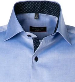 ETERNA Hemd 8100/C13K/12 Kurzarmhemd, Modern Fit, Popeline, Blau, Hellblau -hemdenverkauf 361455 norm2