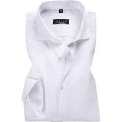ETERNA Hemd 8817/Z182/00 Super Slim Fit, Twill blickdicht, Weiß