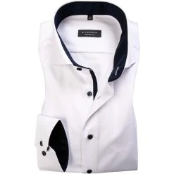 ETERNA Hemd 8819/E15V/00 Comfort Fit, Twill blickdicht, Weiß