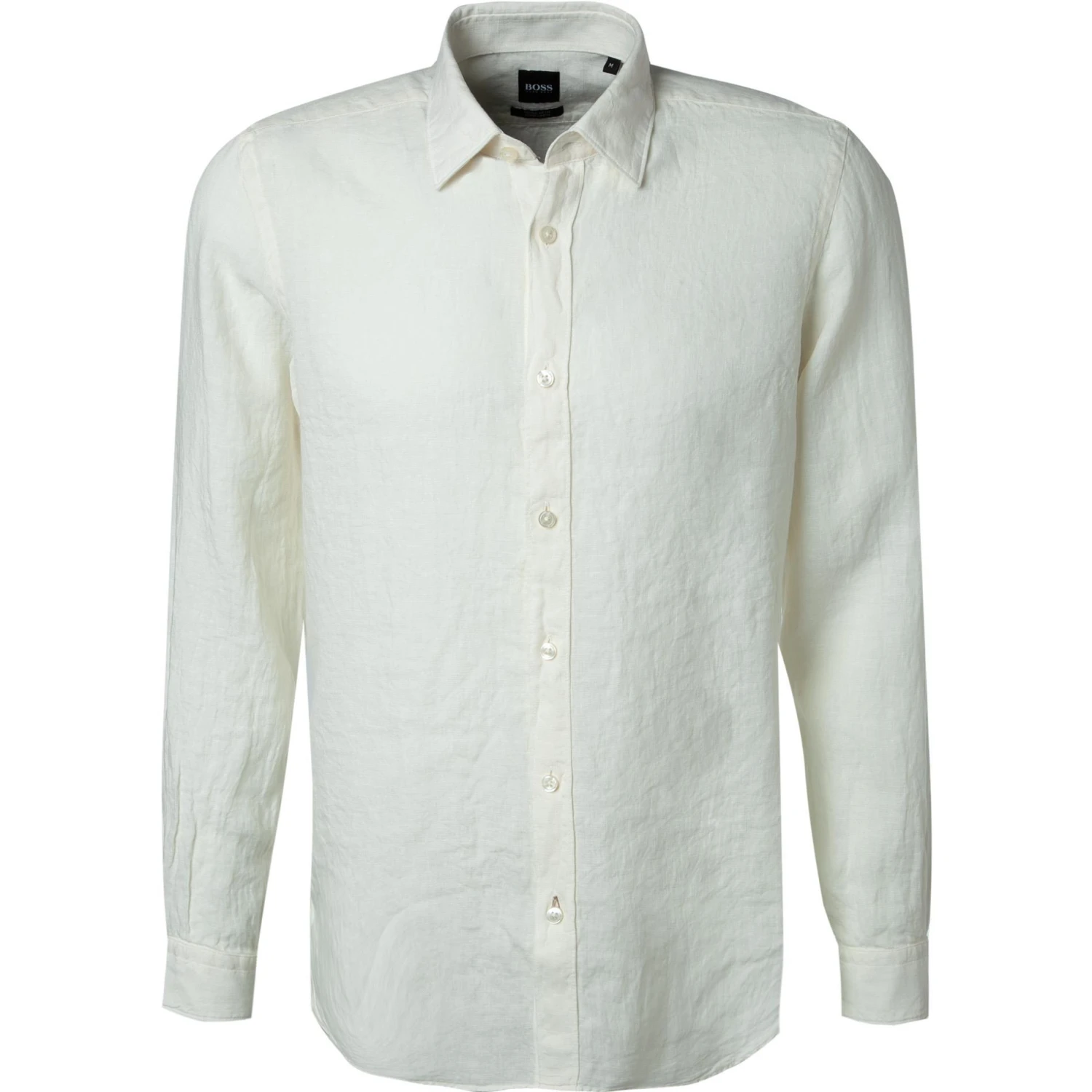 BOSS Hemd Lukas 50448899/118 Regular Fit, Reines Leinen, Creme 1 BOSS Hemd Lukas 50448899/118 Regular Fit, Reines Leinen, Creme
