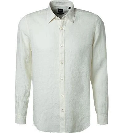BOSS Hemd Lukas 50448899/118 Regular Fit, Reines Leinen, Creme 2 BOSS Hemd Lukas 50448899/118 Regular Fit, Reines Leinen, Creme – Bild 2