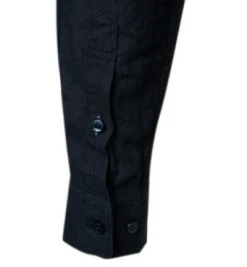 BOSS Hemd Lukas 50448899/402 Regular Fit, Reines Leinen, Dunkelblau -hemdenverkauf 361497 norm3