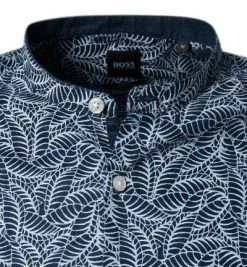 BOSS Hemd Rolfo 50451837/403 Slim Fit, Leinen, Blau-silber gemustert, Blau-silber 7 BOSS Hemd Rolfo 50451837/403 Slim Fit, Leinen, Blau-silber gemustert, Blau-silber -hemdenverkauf 361576 norm2