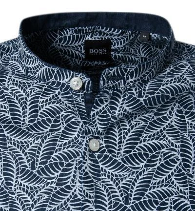 BOSS Hemd Rolfo 50451837/403 Slim Fit, Leinen, Blau-silber gemustert, Blau-silber 3 BOSS Hemd Rolfo 50451837/403 Slim Fit, Leinen, Blau-silber gemustert, Blau-silber – Bild 3