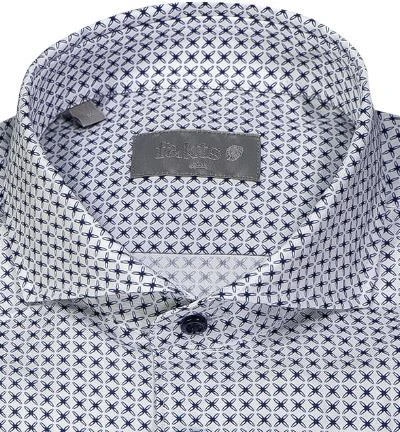 fakts Hemd 6004/254 Slim Fit, Baumwolle, Blau gemustert, Blau 3 fakts Hemd 6004/254 Slim Fit, Baumwolle, Blau gemustert, Blau – Bild 3