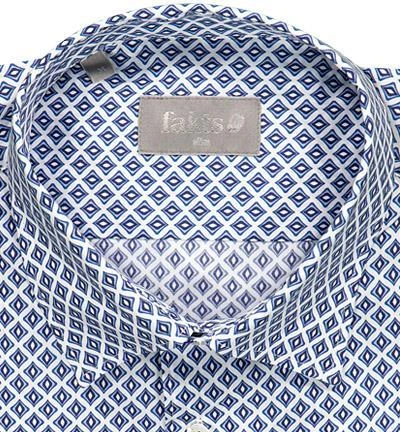 fakts Hemd 6011/254 Slim Fit, Baumwolle, Blau gemustert, Blau 3 fakts Hemd 6011/254 Slim Fit, Baumwolle, Blau gemustert, Blau – Bild 3