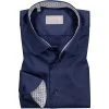 fakts Hemd 1010/291 Slim Fit, Baumwolle, Dunkelblau