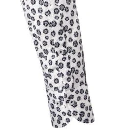 fakts Hemd 6006/117 Slim Fit, Baumwolle, Weiß-blau gemustert, Weiß -hemdenverkauf 361879 norm3