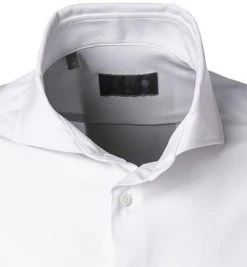 fakts Hemd 6010/111 Slim Fit, Jersey geruchshemmend, Weiß -hemdenverkauf 361881 norm2