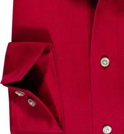 OLYMP Hemd Luxor Modern Fit 0300/64/38 Popeline, Rot, Chianti 3 OLYMP Hemd Luxor Modern Fit 0300/64/38 Popeline, Rot, Chianti – Bild 3