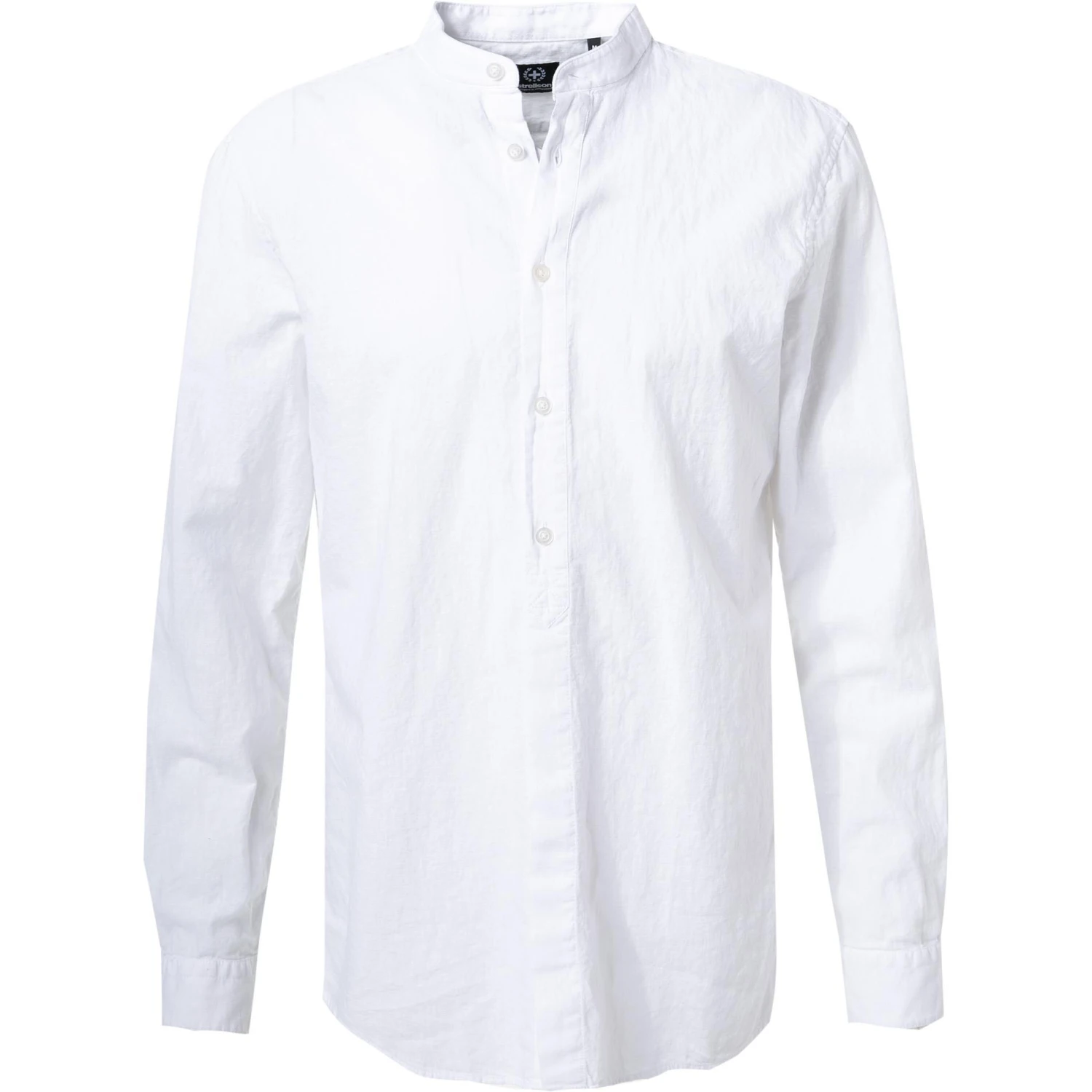 Strellson Hemd Conell 30026189/100 Baumwolle-Leinen, Weiß 1 Strellson Hemd Conell 30026189/100 Baumwolle-Leinen, Weiß