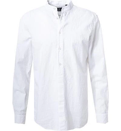 Strellson Hemd Conell 30026189/100 Baumwolle-Leinen, Weiß 2 Strellson Hemd Conell 30026189/100 Baumwolle-Leinen, Weiß – Bild 2