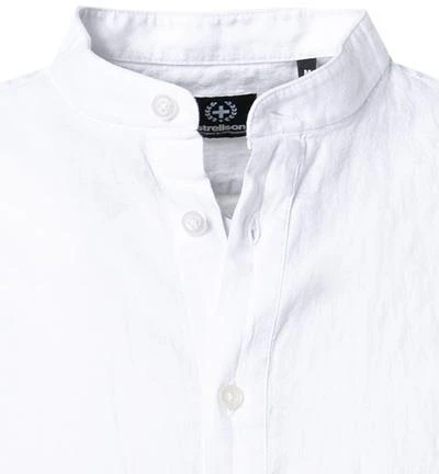 Strellson Hemd Conell 30026189/100 Baumwolle-Leinen, Weiß 3 Strellson Hemd Conell 30026189/100 Baumwolle-Leinen, Weiß – Bild 3