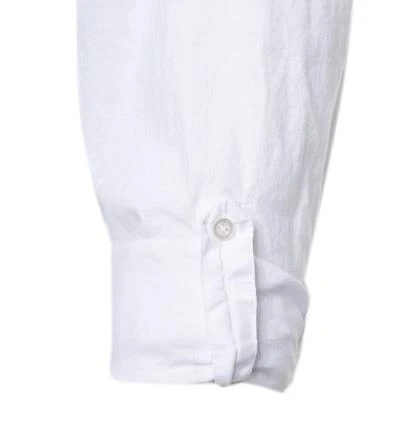 Strellson Hemd Conell 30026189/100 Baumwolle-Leinen, Weiß 5 Strellson Hemd Conell 30026189/100 Baumwolle-Leinen, Weiß – Bild 5