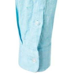 Strellson Hemd Conell 30026189/450 Baumwolle-Leinen, Hellblau meliert, Hellblau -hemdenverkauf 361961 norm3