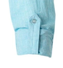 Strellson Hemd Conell 30026189/450 Baumwolle-Leinen, Hellblau meliert, Hellblau -hemdenverkauf 361961 norm4