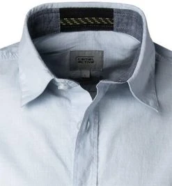 camel active Hemd 409231/5S22/45 Kurzarmhemd, Regular Fit, Baumwolle, Hellblau meliert, Hellblau -hemdenverkauf 361966 norm2