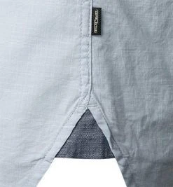 camel active Hemd 409231/5S22/45 Kurzarmhemd, Regular Fit, Baumwolle, Hellblau meliert, Hellblau -hemdenverkauf 361966 norm3