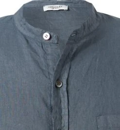 CROSSLEY Hemd Jog/1051 Reines Leinen, Stahlgrau -hemdenverkauf 362242 norm2