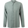 CROSSLEY Hemd Jog/1029 Reines Leinen, Salbei