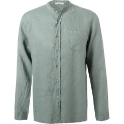 CROSSLEY Hemd Jog/1029 Reines Leinen, Salbei