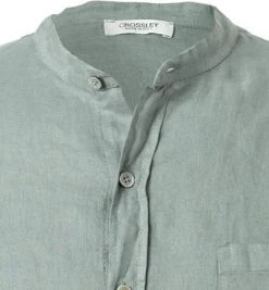 CROSSLEY Hemd Jog/1029 Reines Leinen, Salbei -hemdenverkauf 362243 norm2