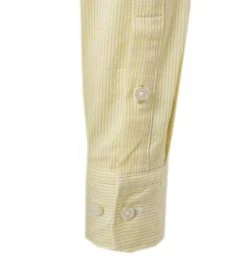 BOSS Hemd Ronni 50449144/736 Slim Fit, Leinen-Stretch, Gelb gestreift, Gelb -hemdenverkauf 362285 norm4