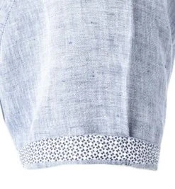 BOSS Hemd Luka 50448869/402 Kurzarmhemd, Regular Fit, Reines Leinen, Dunkelblau meliert, Dunkelblau -hemdenverkauf 362294 norm3