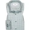 ETON Hemd 1000/02302/65 Classic Fit, Twill, Grün-weiß kariert, Grün-blau