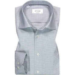 ETON Hemd 1000/03034/15 Contemporary Fit, Baumwolle, Grau gemustert, Grau