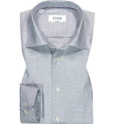 ETON Hemd 1000/03034/15 Contemporary Fit, Baumwolle, Grau gemustert, Grau 2 ETON Hemd 1000/03034/15 Contemporary Fit, Baumwolle, Grau gemustert, Grau – Bild 2