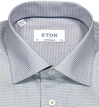ETON Hemd 1000/03034/15 Contemporary Fit, Baumwolle, Grau gemustert, Grau 3 ETON Hemd 1000/03034/15 Contemporary Fit, Baumwolle, Grau gemustert, Grau – Bild 3