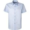 KARL LAGERFELD Hemd 605500/61/511699/620 Kurzarmhemd, Modern Fit, Baumwolle, Hellblau