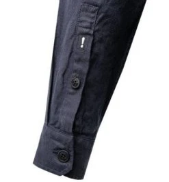 JOOP! Hemd Halvo 30026366/401 Overshirt, Reines Leinen, Navy, Dunkelblau -hemdenverkauf 362846 norm3