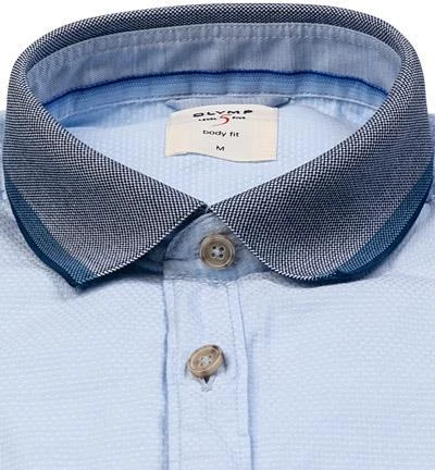 OLYMP Casual Level Five Body Fit 3018/74/10 Hemd, Baumwolle, Hellblau 3 OLYMP Casual Level Five Body Fit 3018/74/10 Hemd, Baumwolle, Hellblau – Bild 3