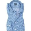 OLYMP Casual Modern Fit 4100/74/00 Hemd, Baumwolle, Blau-weiß gemustert, Weiß-blau