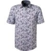 CasaModa Hemd 913646400/400 Kurzarmhemd, Comfort Fit, Popeline, Multicolour gemustert, Multicolour